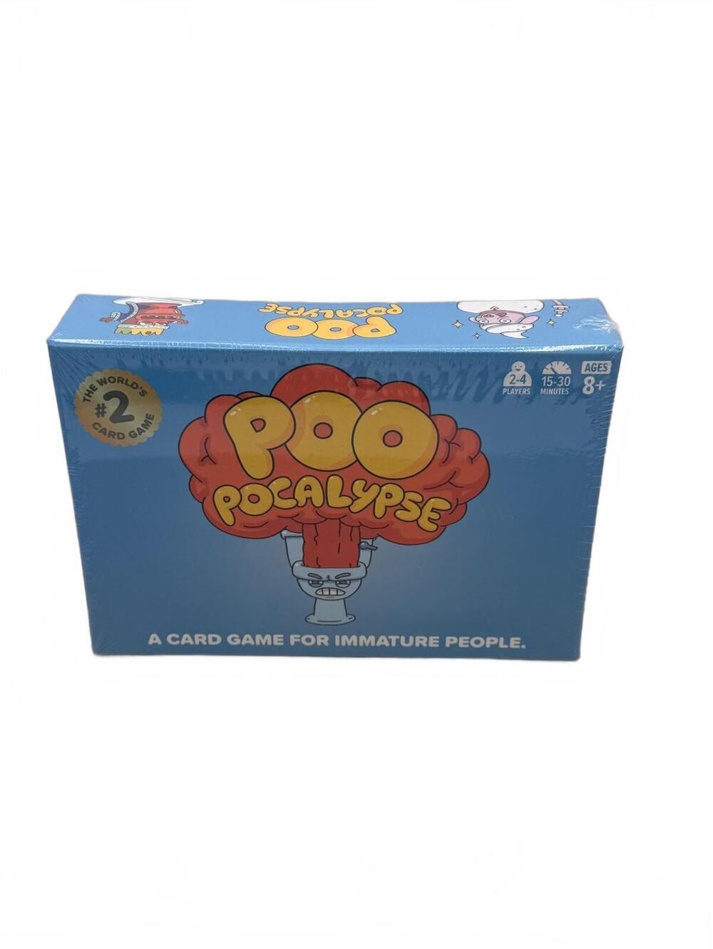 Poo Pocalypse Card Game New Sealed 2-8 Players Ages 8+